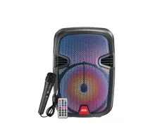 Акустична система XO F51 Colored Jade Outdoor RGB Bluetooth Speaker Чорна mag-6920680858439147306