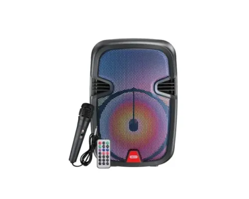 Акустична система XO F51 Colored Jade Outdoor RGB Bluetooth Speaker Чорна mag-6920680858439147306