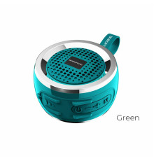 Портативна колонка BOROFONE BR2 Aurora sports wireless speaker Green