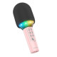 Портативна колонка BOROFONE BFK2 Elf karaoke microphone Pink