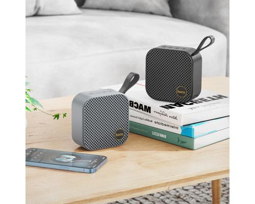Портативна колонка HOCO HC22 Auspicious sports BT speaker Black (6931474798862)