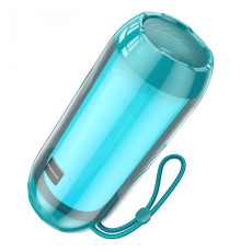 Портативна колонка BOROFONE BR25 Crazy sound colorful luminous BT speaker Peacock Blue