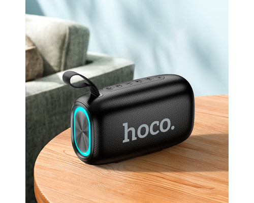 Портативна колонка HOCO HC25 Radiante sports BT speaker Black (6942007618847)