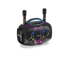 Колонка Bluetooth HOPESTAR PARTYBOX ULTRA with 2pcs UHF microphone 550W Black mag-2000001667958153390
