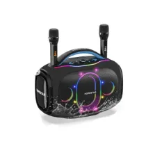 Колонка Bluetooth HOPESTAR PARTYBOX ULTRA with 2pcs UHF microphone 550W Black mag-2000001667958153390