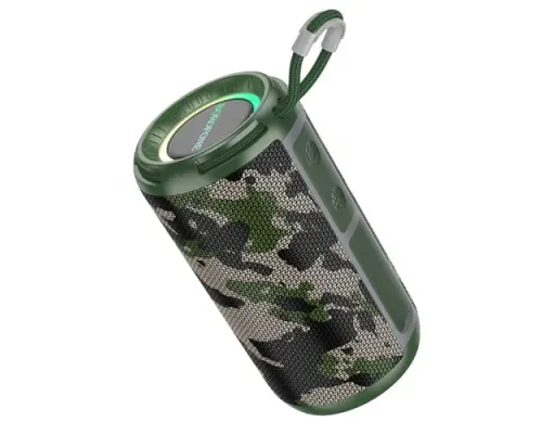 Акустична система BOROFONE BR37 Noble sports BT speaker зелений камуфляж mag-6941991107214152221