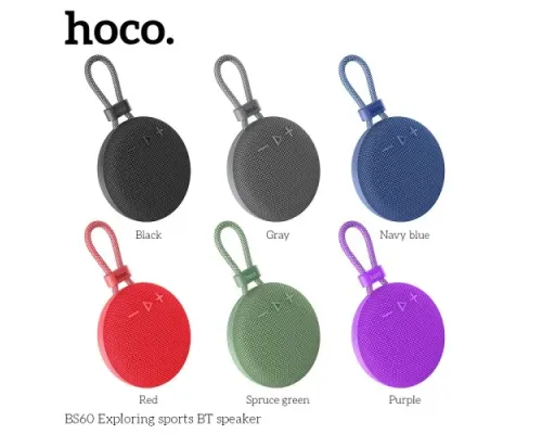 Акустична система HOCO BS60 Exploring sports BT speaker Black mag-6942007604758146714