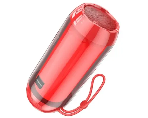 Акустична система BOROFONE BR25 Crazy sound colorful luminous червона mag-6974443386516145029