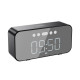 Акустична система XO F41 Mirror Clock Bluetooth Speaker Чорна mag-6920680846139140361