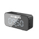 Акустична система XO F41 Mirror Clock Bluetooth Speaker Чорна mag-6920680846139140361