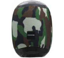 Портативна колонка BOROFONE BR6 Miraculous sports wireless speaker Camouflage Green