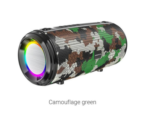 Портативна колонка BOROFONE BR13 Young sports BT speaker Camouflage Green