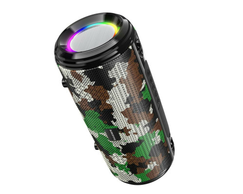 Портативна колонка BOROFONE BR13 Young sports BT speaker Camouflage Green