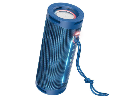 Портативна колонка HOCO HC9 Dazzling pulse sports BT speaker Navy Blue (6931474757845)