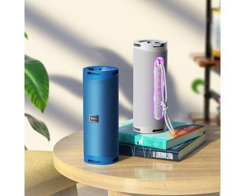 Портативна колонка HOCO HC9 Dazzling pulse sports BT speaker Navy Blue (6931474757845)