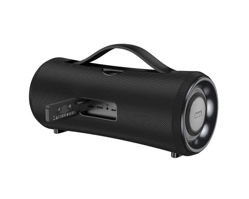 Портативна колонка HOCO HA10 Oleada outdoor BT speaker Black (6942007635608)