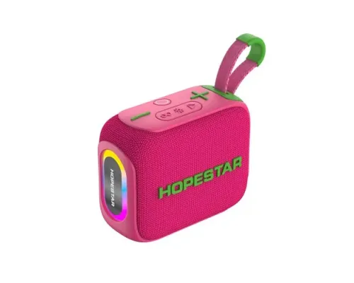 Колонка Bluetooth HOPESTAR H66 10W Pink mag-2000001642320152199