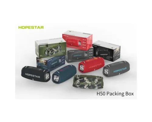 Колонка Bluetooth HOPESTAR H50 20W Grey mag-2000001674987153906