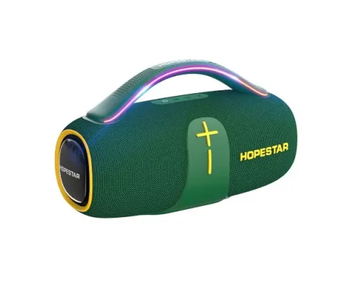 Колонка Bluetooth HOPESTAR H85 Green mag-2000001626535144687