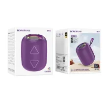 Акустична система BOROFONE BR36 Lucy sports BT speaker фіолетова mag-6941991104374146034