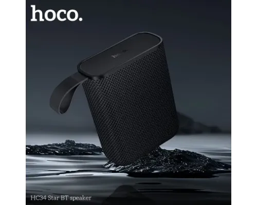 Акустична система HOCO HC34 Star BTspeaker Black mag-6942007652193144430