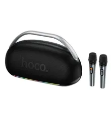 Акустична система HOCO HT2 Melody portable BT speaker Black mag-6942007672153153791
