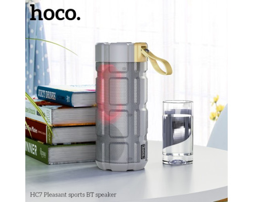 Акустична система HOCO HC7 Pleasant sports BT speaker Gray mag-6931474749765141548