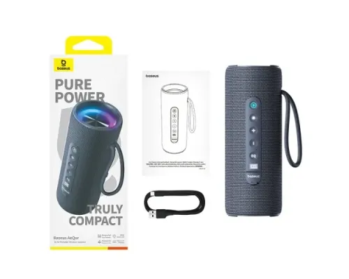 Колонка Baseus AeQur 30 Air Portable Wireless Speaker Grey A20072600826-00 mag-6932172658281147479