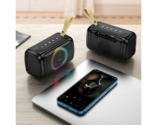 Портативна колонка BOROFONE BR17 Cool sports wireless speaker Black