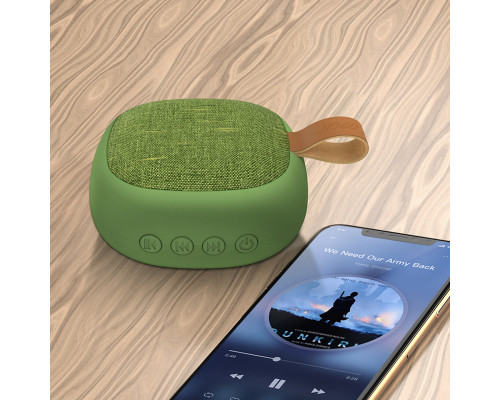 Портативна колонка HOCO BS31 Bright sound sports wireless speakerr Army Green