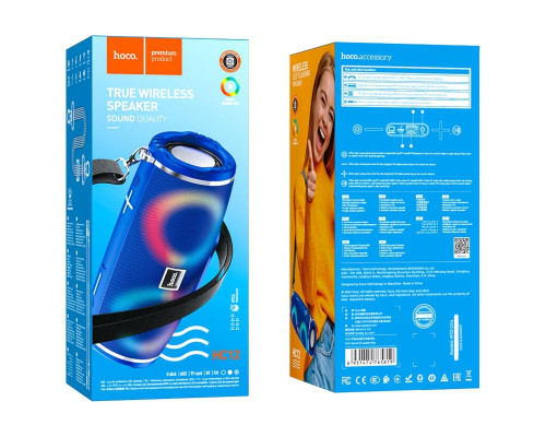 Портативна колонка HOCO HC12 Sports BT speaker Blue