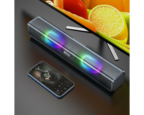 Портативна колонка HOCO BS49 Dazzling sound desktop wireless speaker Black