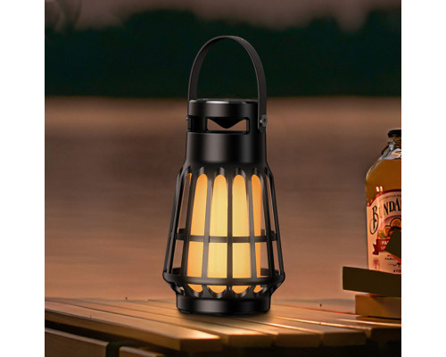 Портативна колонка HOCO BS61 Wild fun outdoor camping light BT speaker Magic Black Nnight