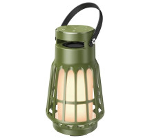 Портативна колонка HOCO BS61 Wild fun outdoor camping light BT speaker Olive Green