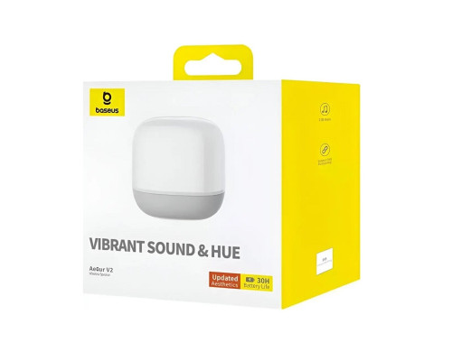Портативна колонка Baseus AeQur V2 Wireless Speaker Moon White (A20050500211-00)