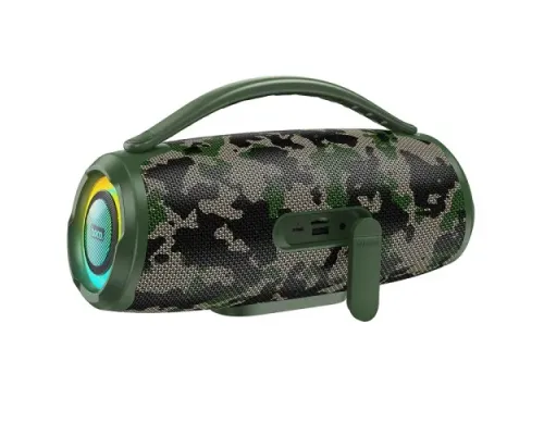 Акустична система HOCO HA4 mini Surge outdoor BT speaker Camouflage green mag-6942007642309145281
