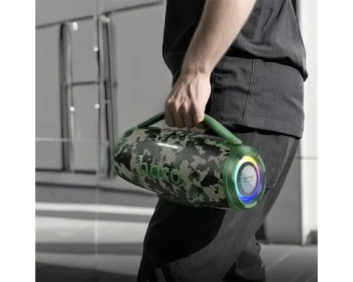 Акустична система HOCO HA4 mini Surge outdoor BT speaker Camouflage green mag-6942007642309145281