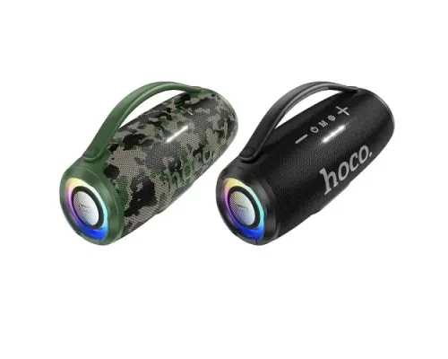 Акустична система HOCO HA4 mini Surge outdoor BT speaker Camouflage green mag-6942007642309145281