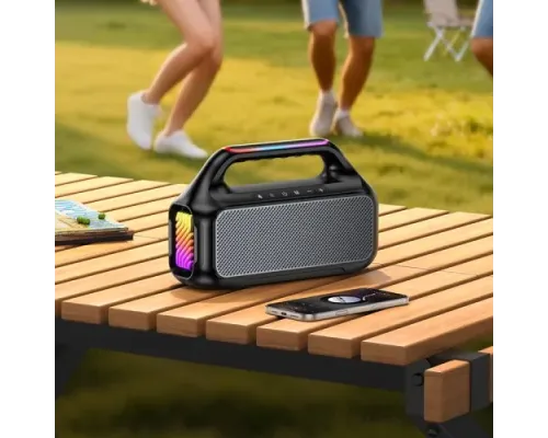 Акустична система HOCO HC47 Delight BT speaker Black mag-6942007673280153722