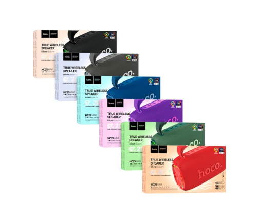Акустична система HOCO HC25 Radiante sports BT speaker Black mag-6942007618847141559
