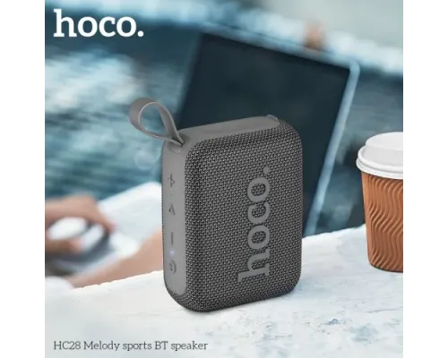 Акустична система HOCO HC28 Melody sports BT speaker Black mag-6942007632720145052