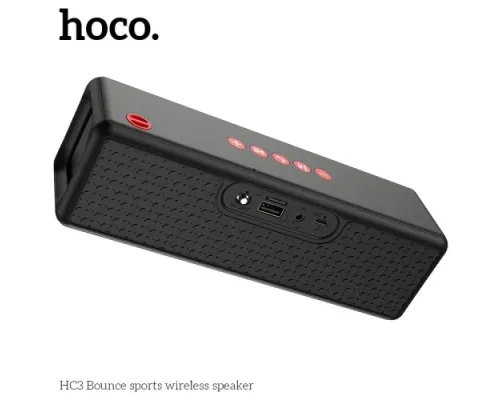Акустична система HOCO HC3 Bounce sports wireless speaker Black mag-6931474741639153025