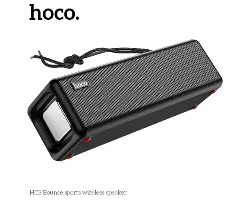 Акустична система HOCO HC3 Bounce sports wireless speaker Black mag-6931474741639153025