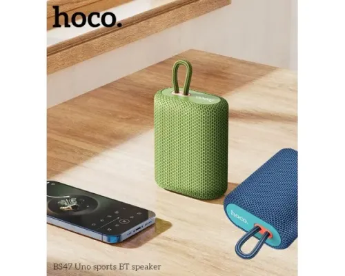 Акустична система HOCO BS47 Uno sports BT speaker Navy blue mag-6931474756015146703