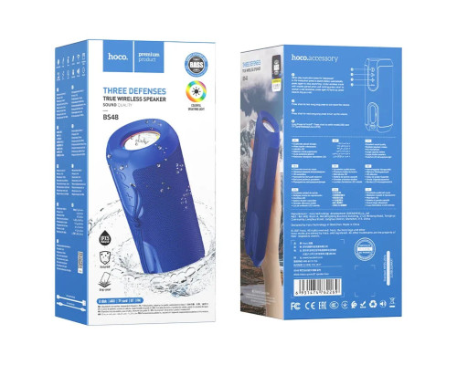 Портативна колонка HOCO BS48 Artistic sports BT speaker Blue