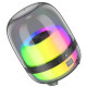 Портативна колонка HOCO BS58 Crystal colorful luminous BT speaker Magic Black Night