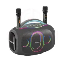 Колонка Bluetooth HOPESTAR PARTYBOX ULTRA with 2pcs UHF microphone 550W Grey mag-2000001682302153908