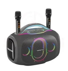 Колонка Bluetooth HOPESTAR PARTYBOX ULTRA with 2pcs UHF microphone 550W Grey mag-2000001682302153908