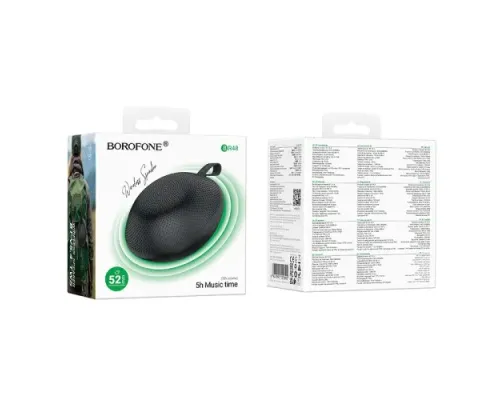Акустична система BOROFONE BR48 Ufo sports BT speaker чорна mag-6941991121692146894