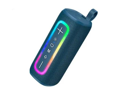 Акустична система HOCO HC36 Brocade sports BT speaker Navy blue mag-6942007658768146750